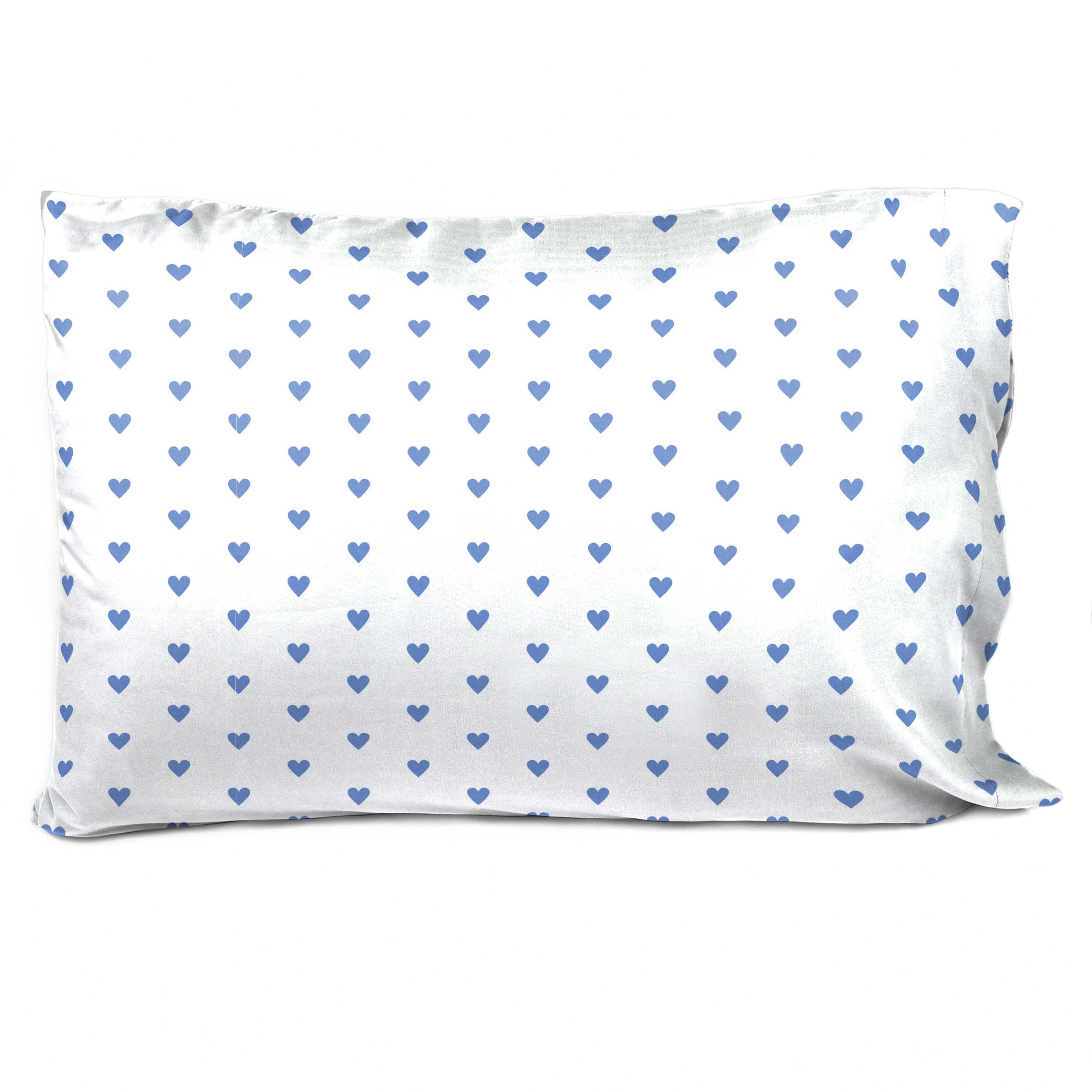Saturday Park Light Blue Hearts Sheet Set