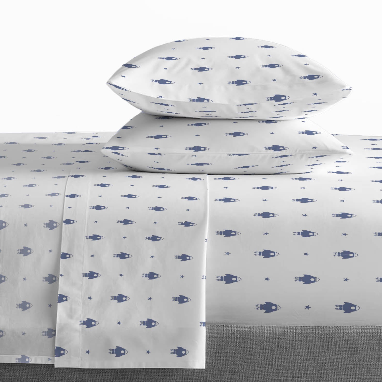 Saturday Park Outer Space 100% Organic Cotton Bed Set