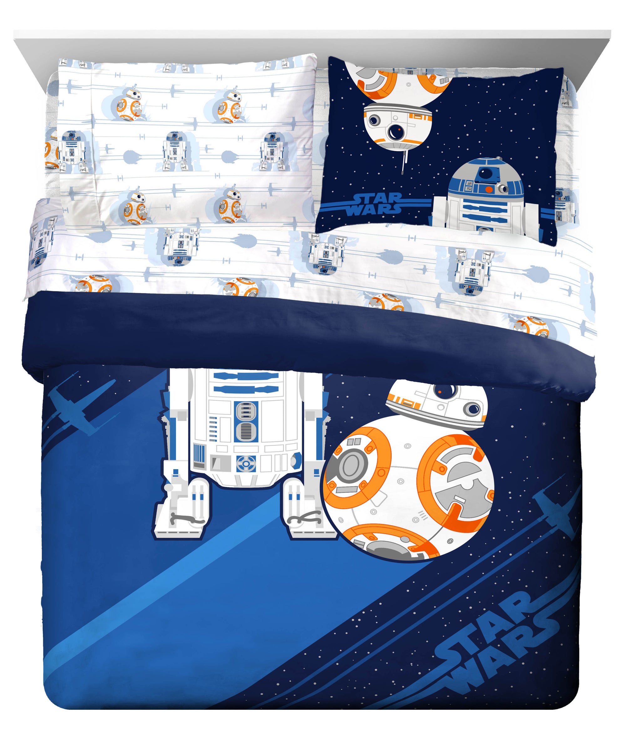 Saturday Park Star Wars Droids 100% Organic Cotton Bed Set