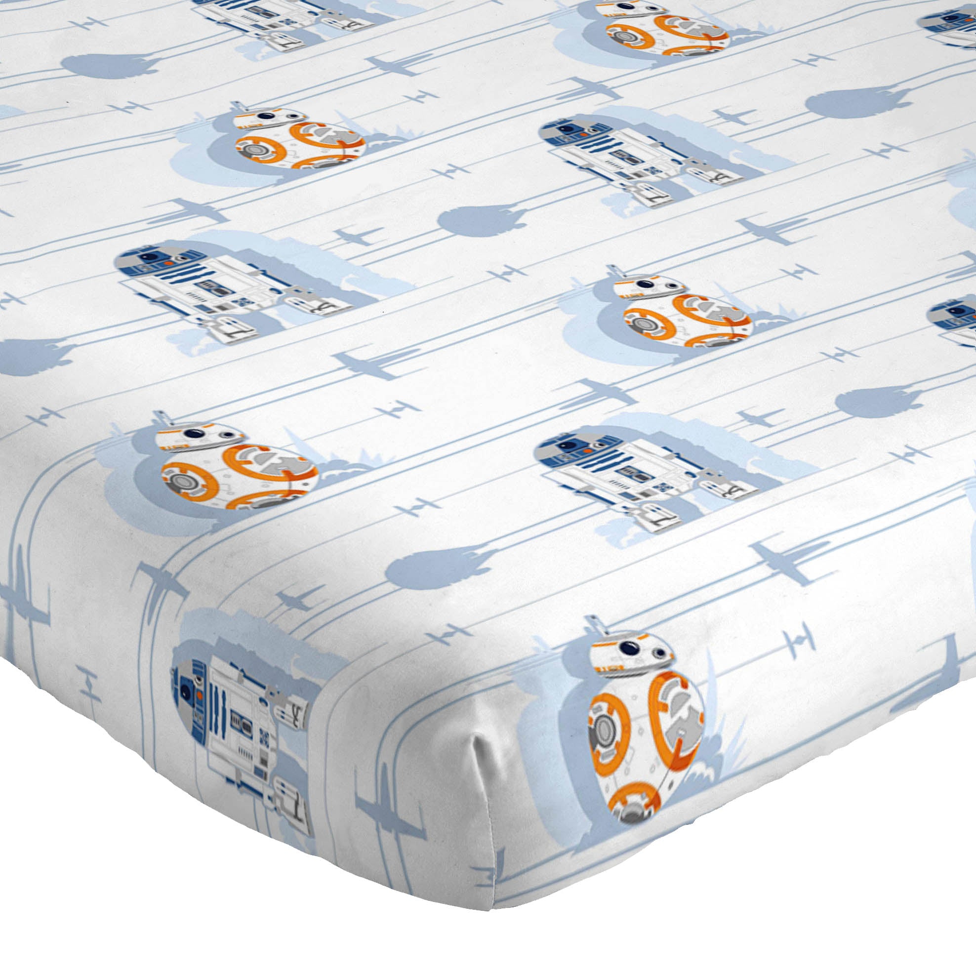 Saturday Park Star Wars Droids 100% Organic Cotton Sheet Set