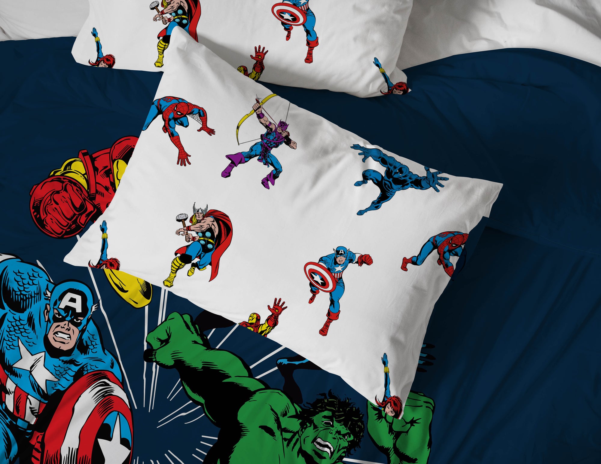 Saturday Park Marvel Invincible 100% Organic Cotton Bed Set