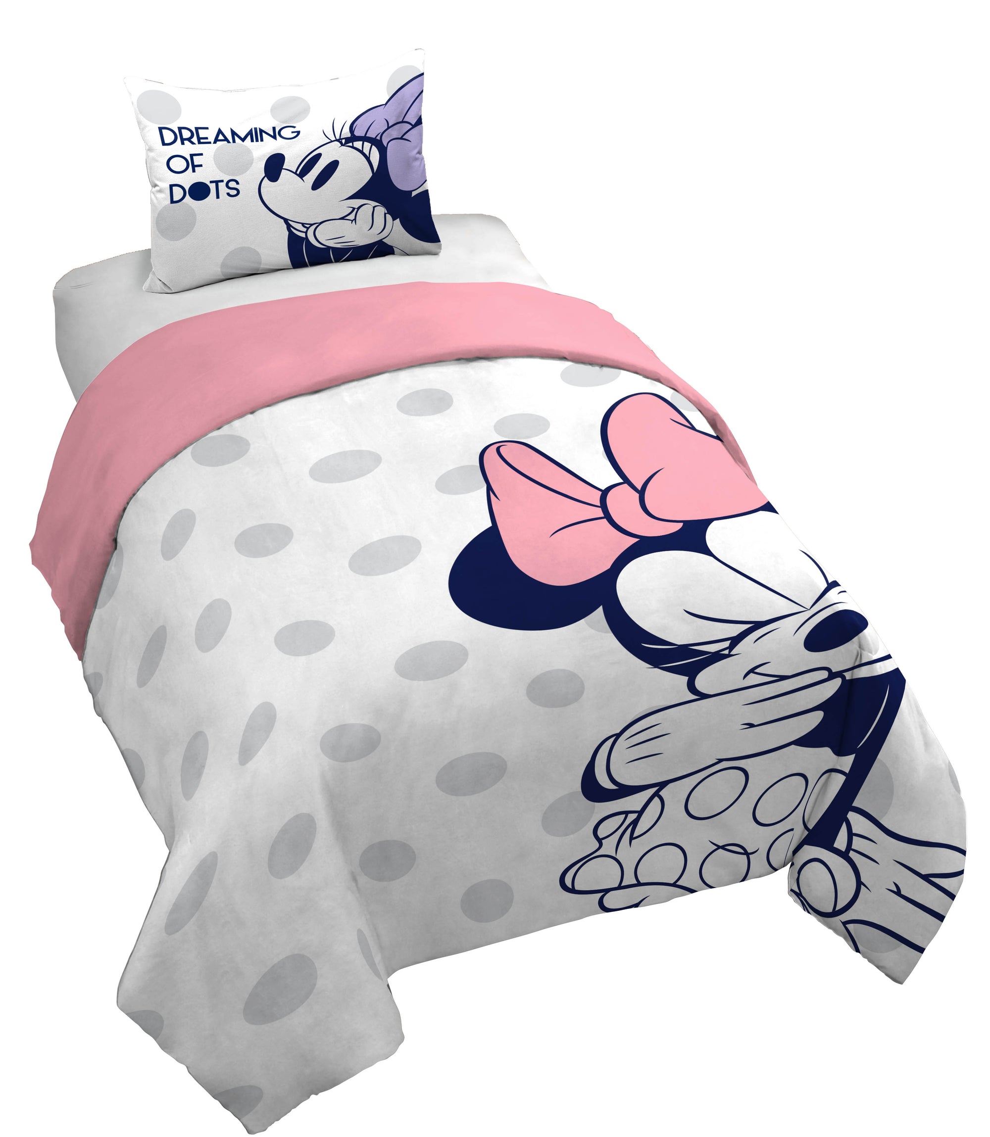 Saturday Park Minnie Mouse Duvet Cover & Sham Set