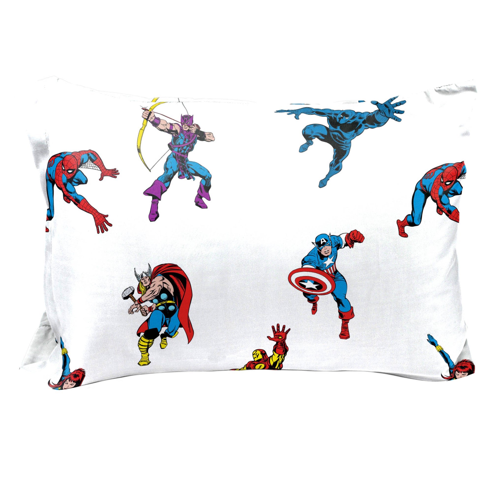 Saturday Park Marvel Invincible 100% Organic Cotton Pillowcase