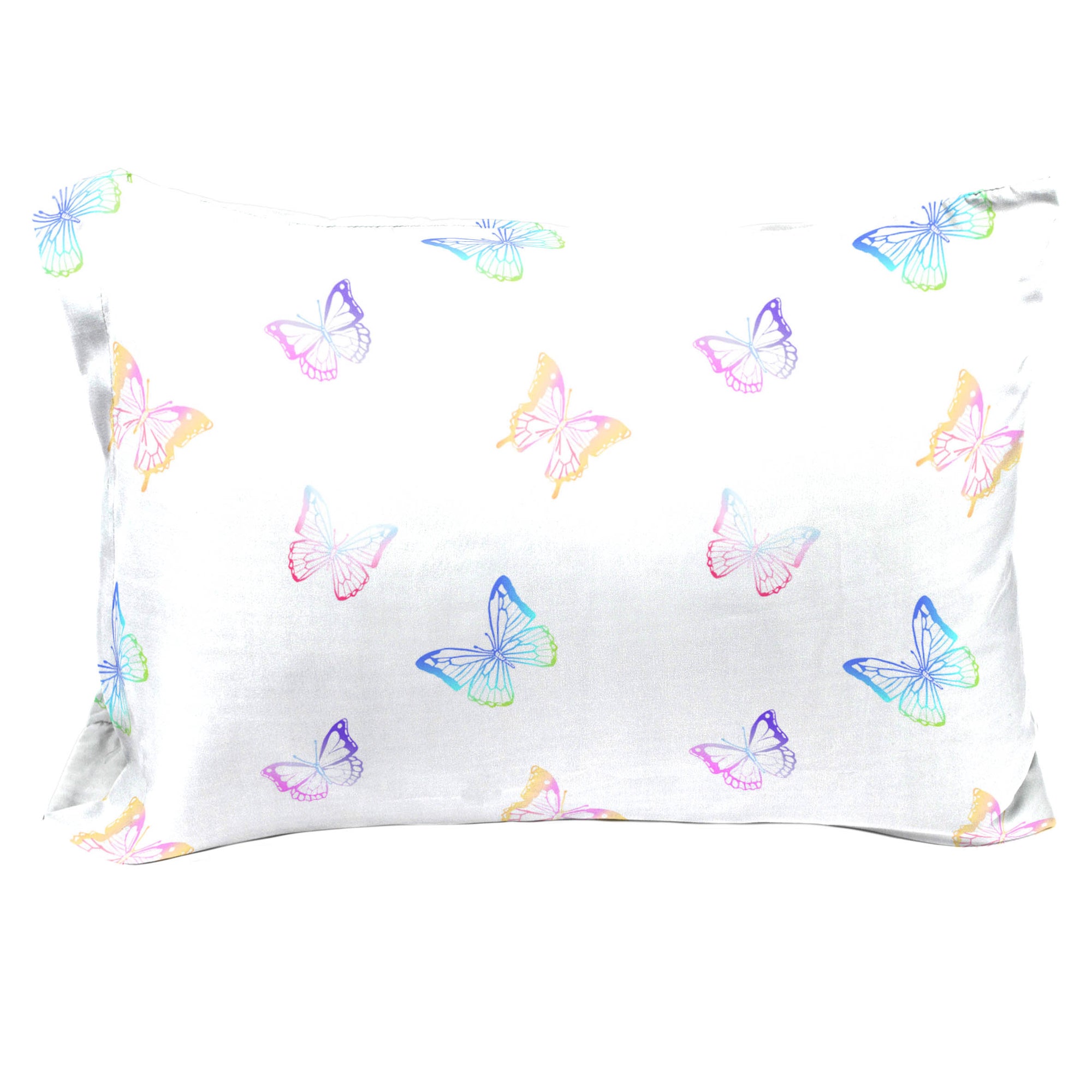 Saturday Park Ombre Butterflies 100% Organic Cotton Pillowcase